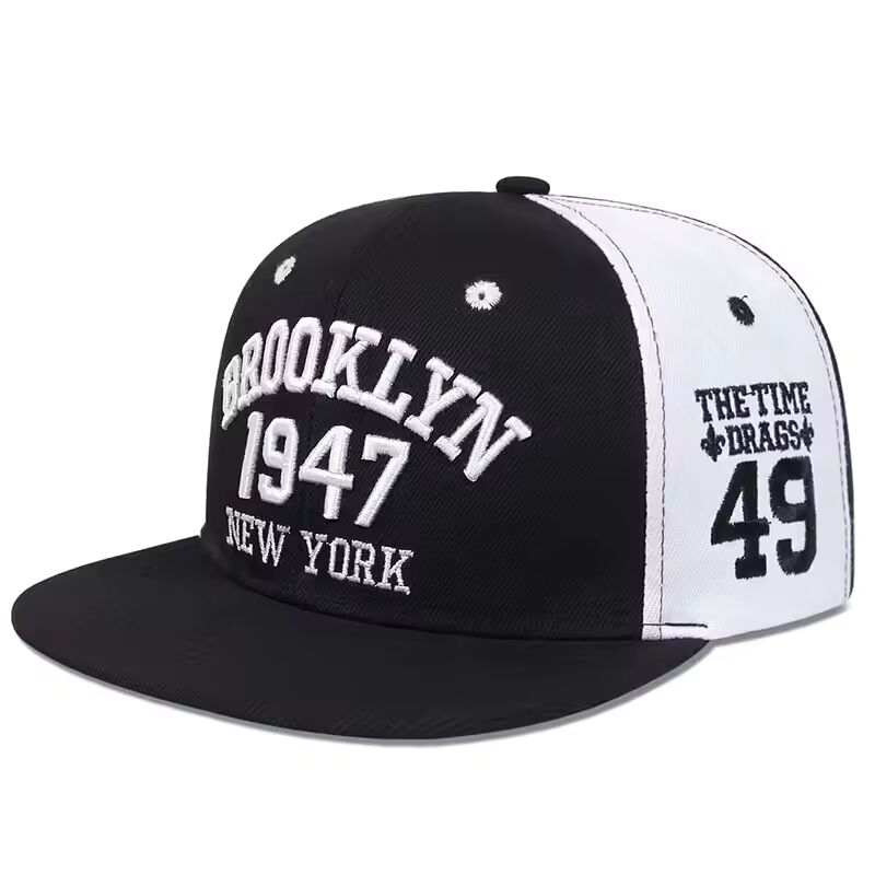 Unisex BROOKLYN 1947 Embroidery Hip-hop Hats Outdoor Adjustable Casual Baseball Caps Sunscreen Hat